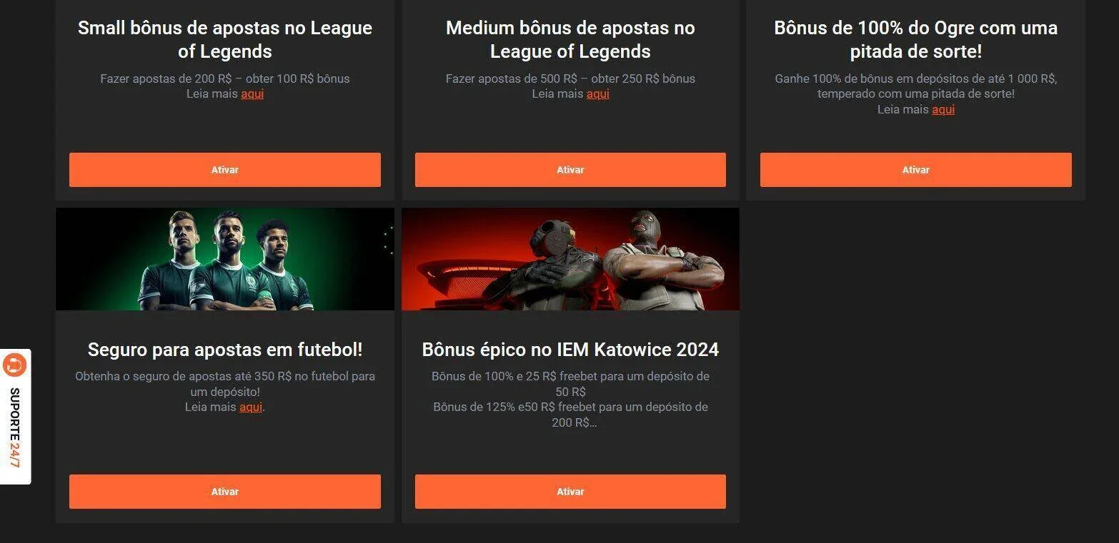 jogo com ganhos progressivos